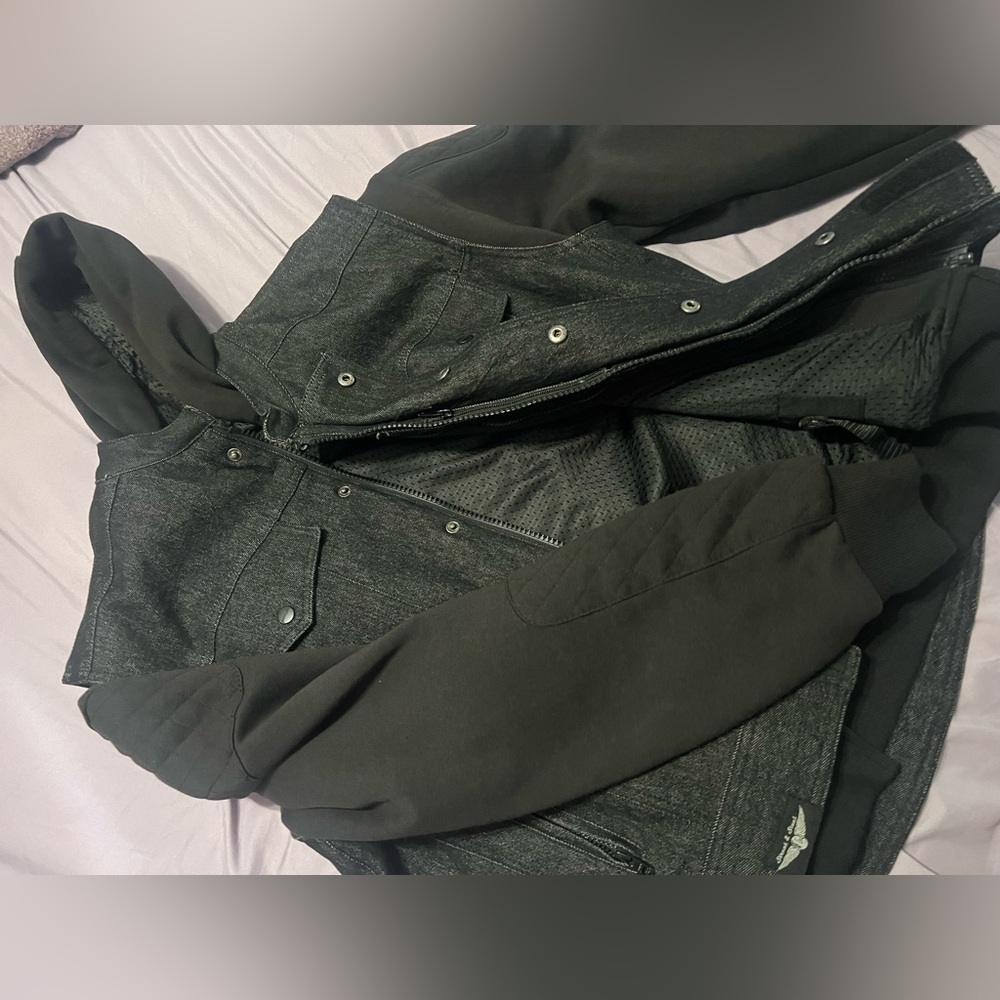 Street & Steel 2in1 Motorcycle Padded Hoodie and Vest